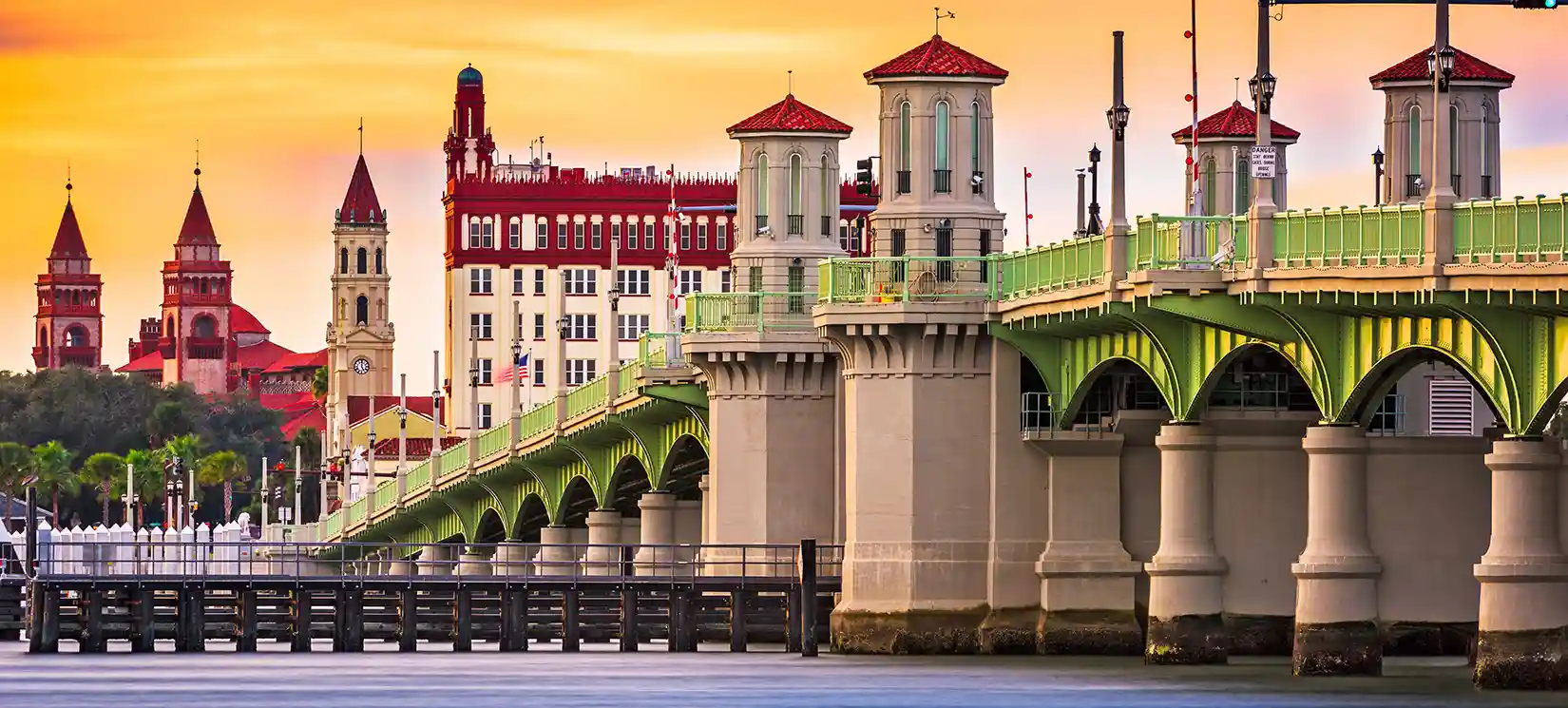 Center Slider Historic St. Augustine Near Seminole Palmscenter