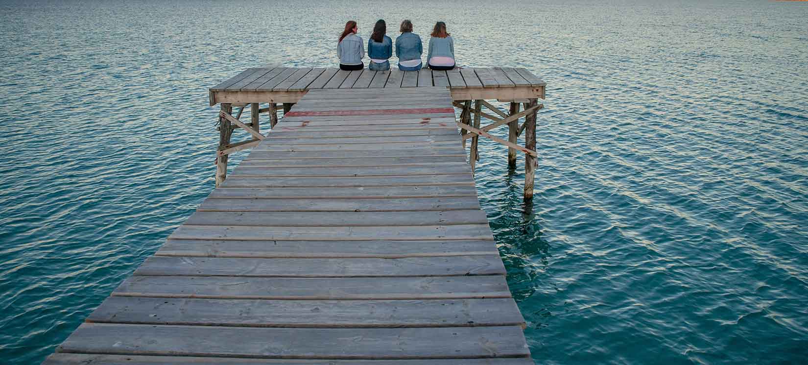 Concept of future lake pier for Amenity Center at Seminole Palms in Palm Coast FL