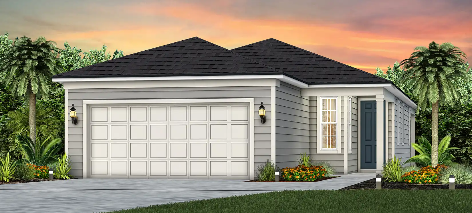 Pulte Homes - Drayton Plan - Seminole Palms in Palm Coast FL