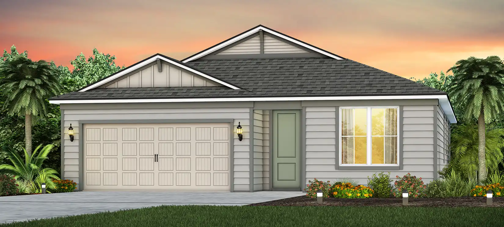 Pulte Homes - Highgate Plan - Seminole Palms in Palm Coast FL