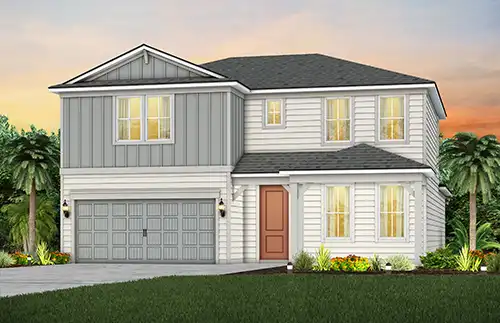 Pulte Whitestone Plan Home & Floorplan at Seminole Palm in Palm Coast, FL