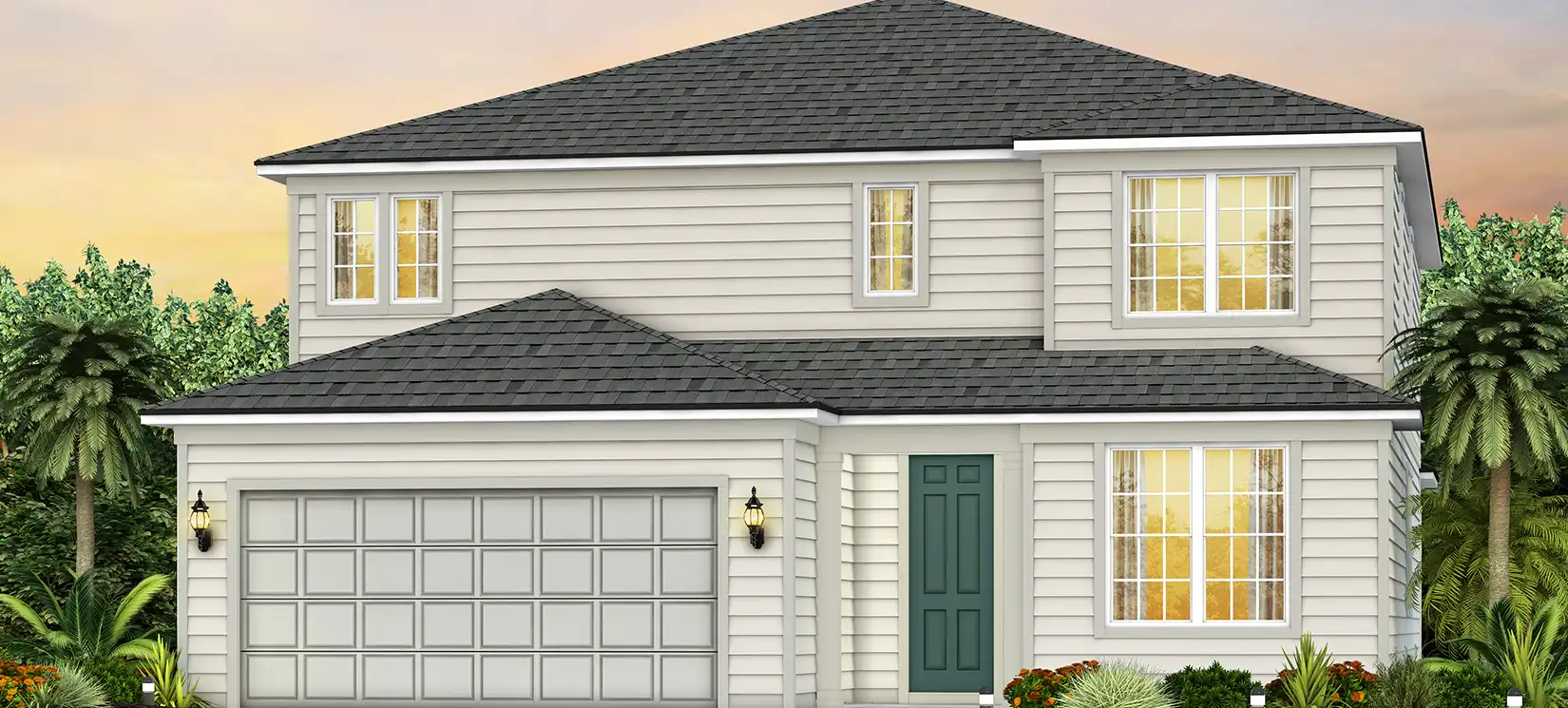 Pulte Homes - Yorkshire Plan - Seminole Palms in Palm Coast FL