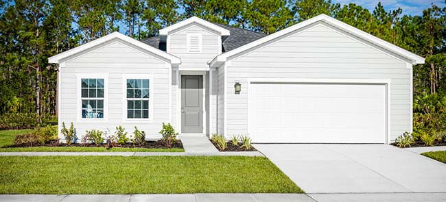 Ryan Homes Baymont B Model Home & Floorplan at Seminole Palm in Palm Coast, FL