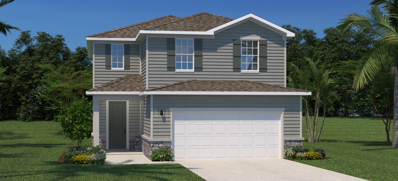 Ryan Homes Glen Ridge B Model Coming Soon to Seminole Palms in Palm Coast FL